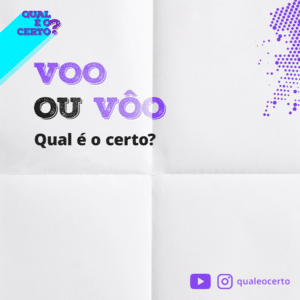 Qual é o certo: 
