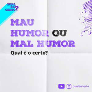Qual é o certo: 