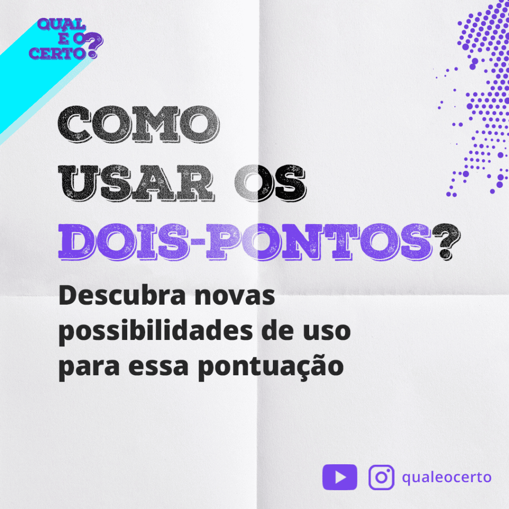 30 Exemplos De Dois Pontos | 2024