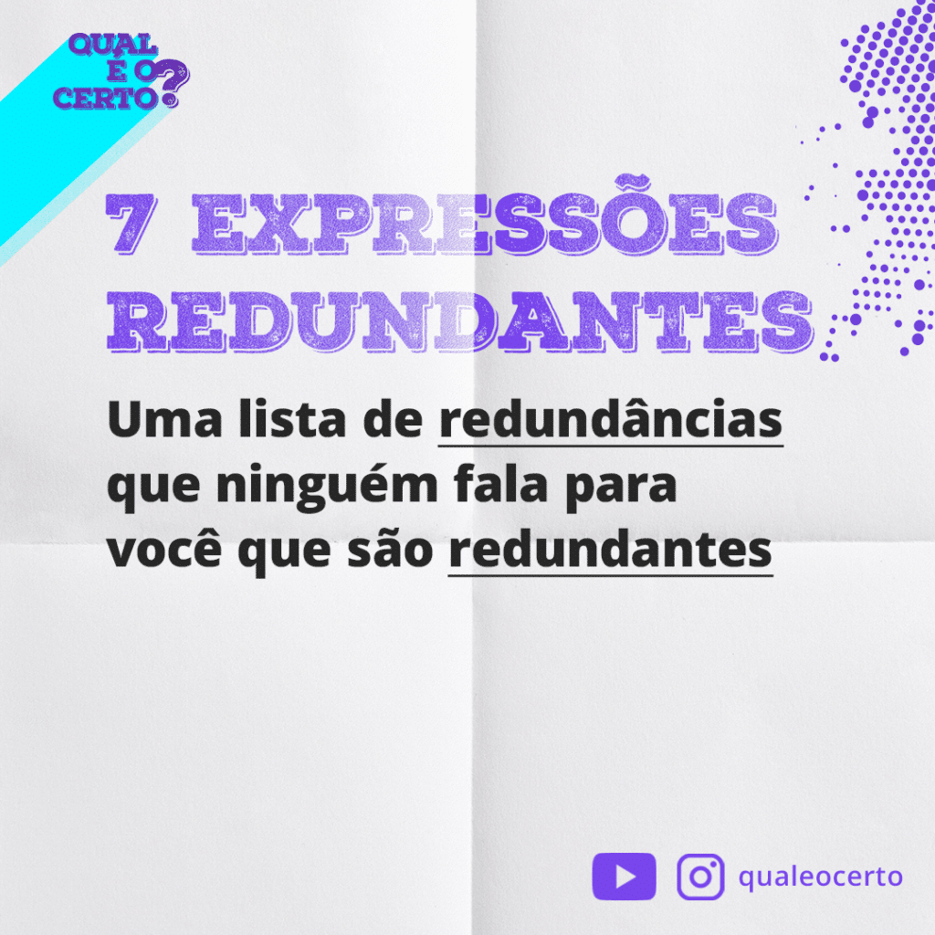 7 redundâncias redundantes que interferem na objetividade de seus ...
